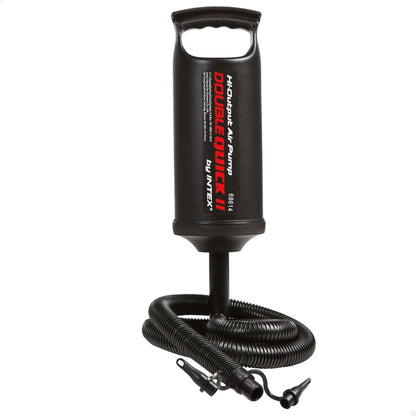Intex 68614 - Hinchador de Mano/pie de Doble Velocidad, 36 cm