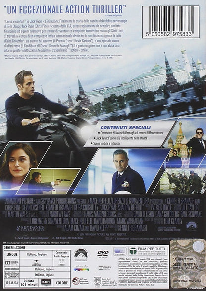 jack ryan - l'iniziazione dvd Italian Import