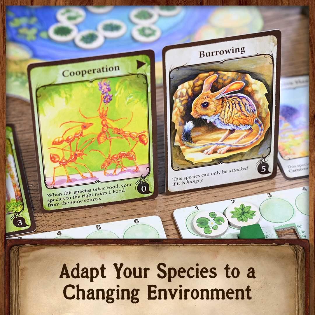 Northstar Games | Evolution | Card Game | Ages 12+ | 2-6 Players | 60 Minutes Playing Time