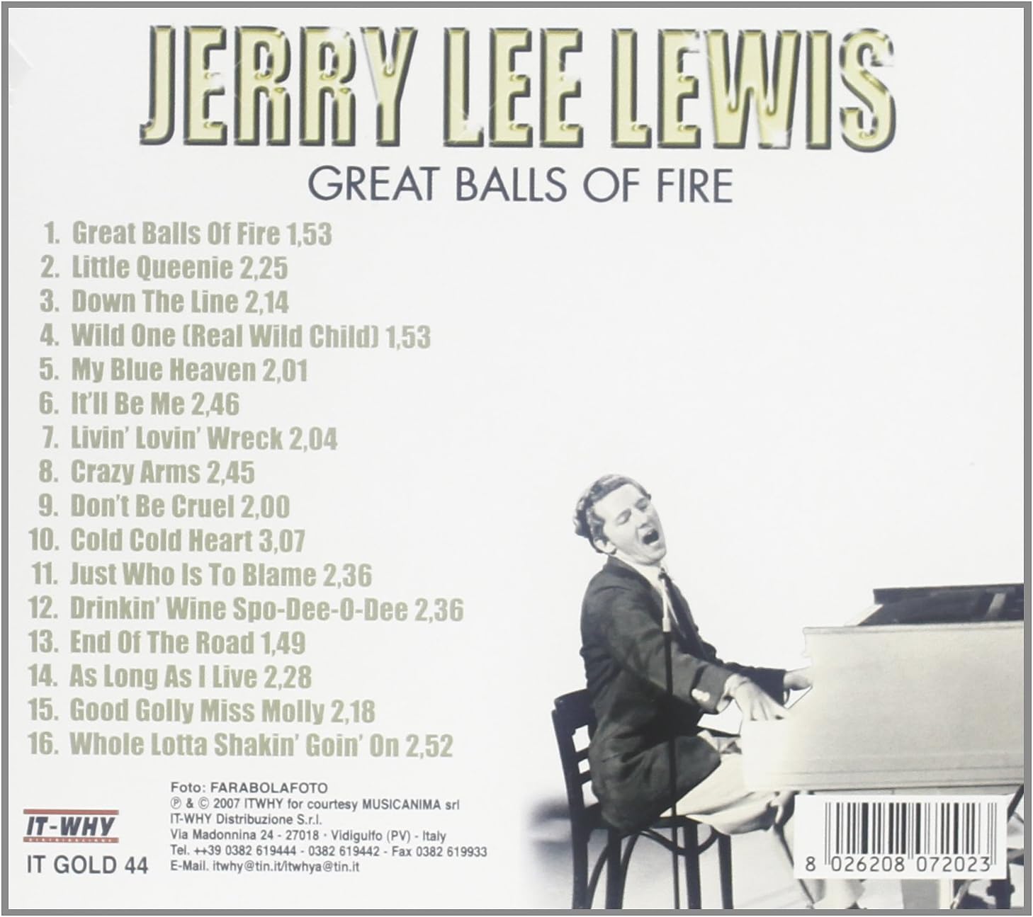 Jerry Lee Lewis-Great Balls Of Fire