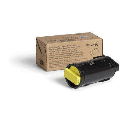Xerox Original VersaLink C500 / C505 Amarillo Cartucho de Tóner Extra Alta Capacidad (9,000 Páginas) - 106R03875