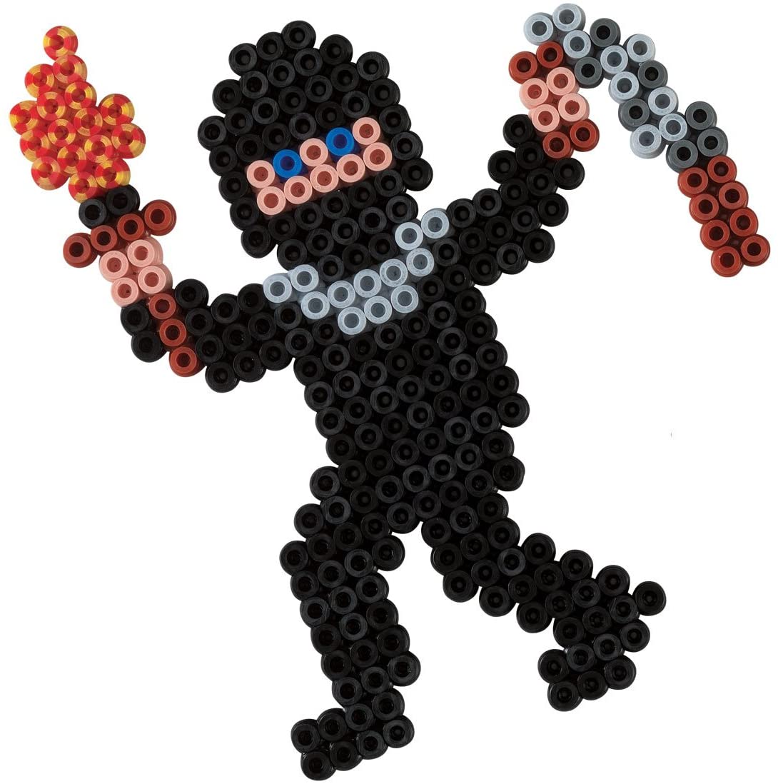 Hama 207-18 Beads - Black (1000 Midi Beads