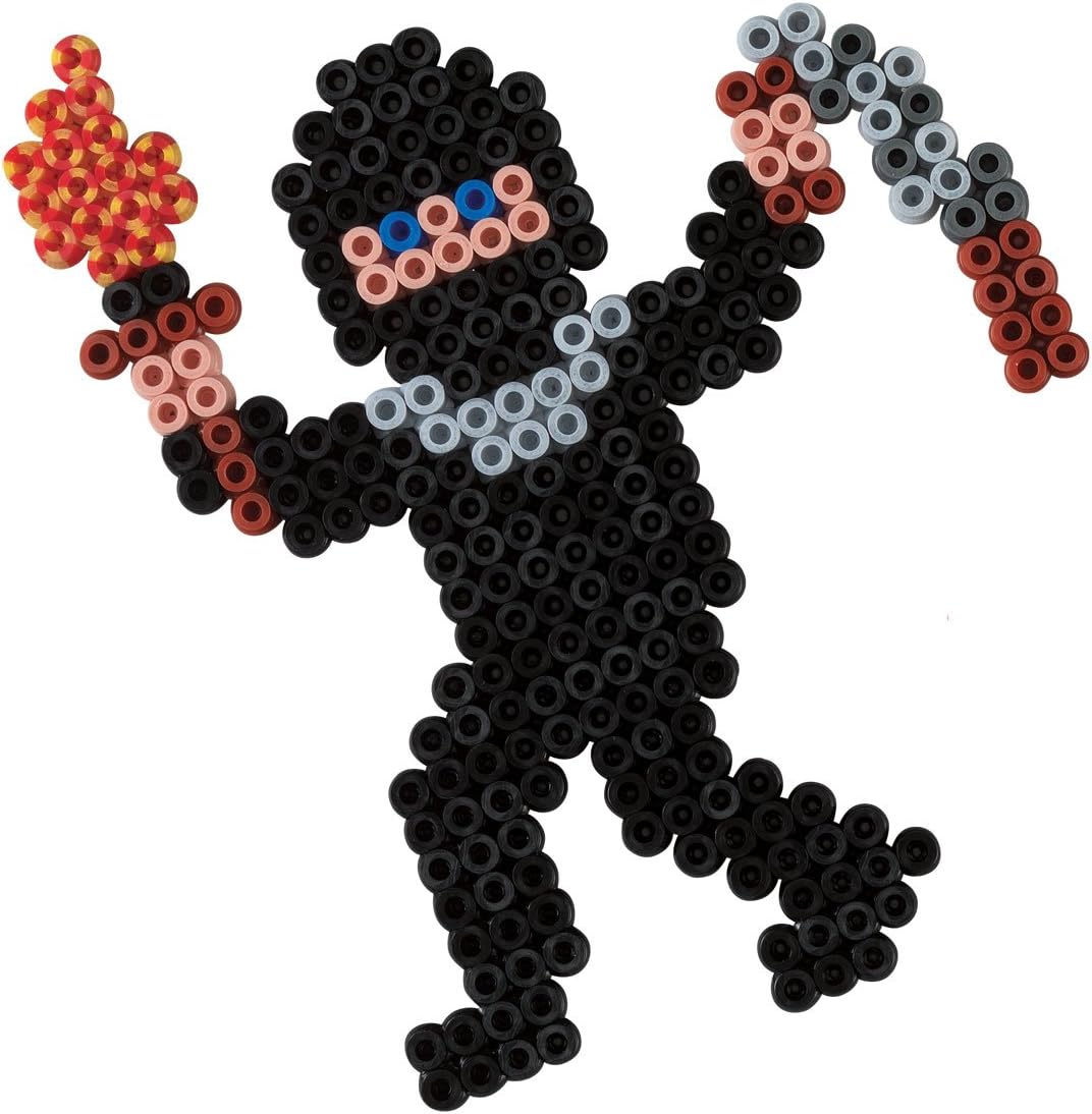 Hama 207-18 Beads - Black (1000 Midi Beads