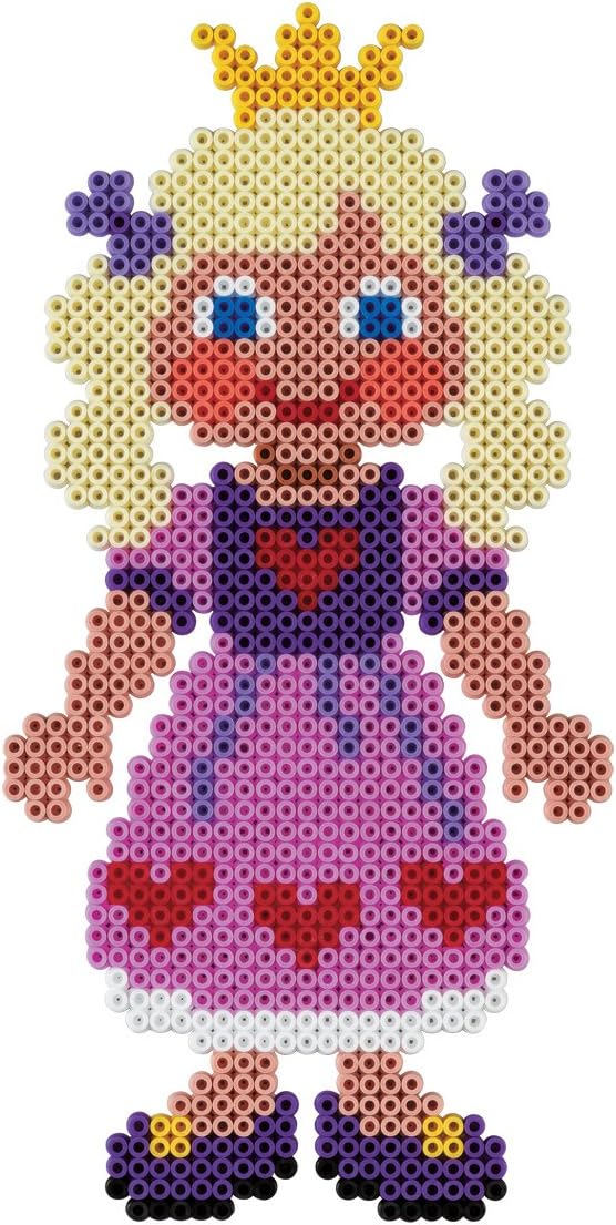 Hama Beads Bag | Approx. 1000 Midi Fuse Beads | Mosaic Decoration Arts & Craft for Creative Children Ages 5+ | Beige 1000 pcs Beige