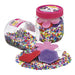 Hama 10.2051 2051 Heart 4,000 Beads & 3 Pegboards in Pink Tub, Multicolour, STK