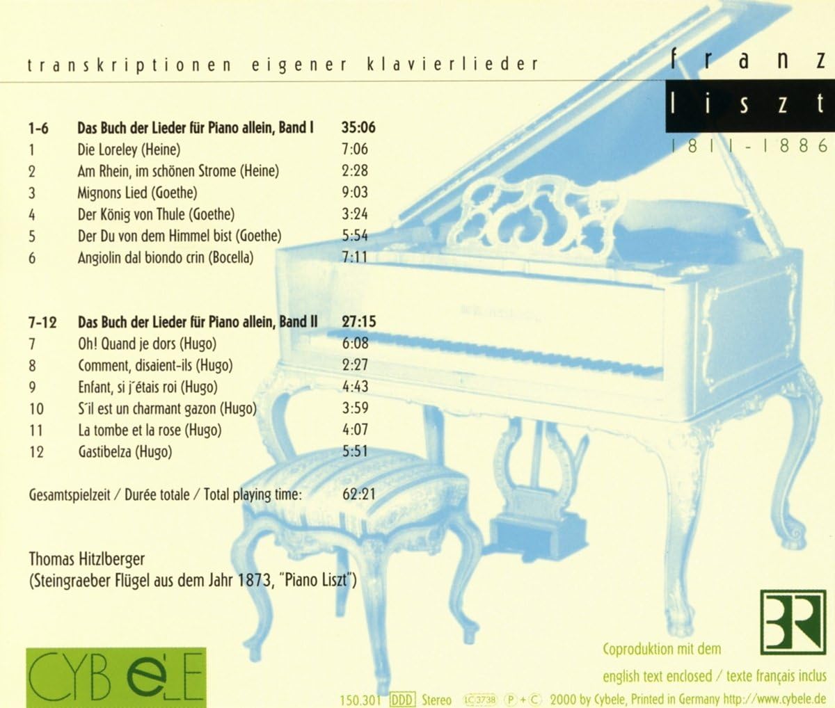Transcriptions of His Own Piano Songs