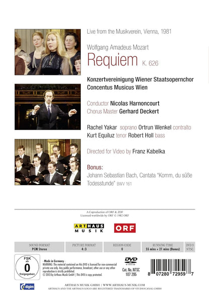 MOZART: Requiem (live from Musikverein, Vienna, 1981