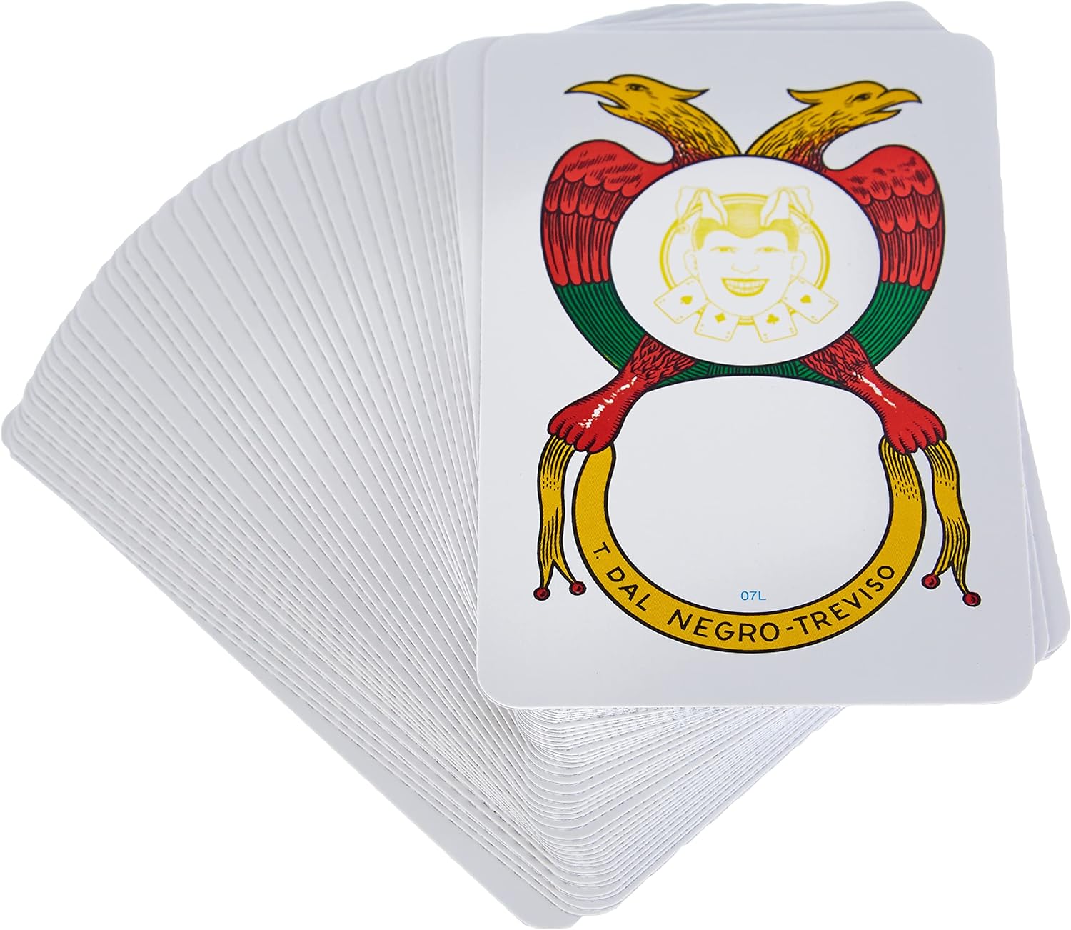 Dal 10071 - Neapolitan Italia Regional Playing Cards, Red Case, Ages 3 and Up