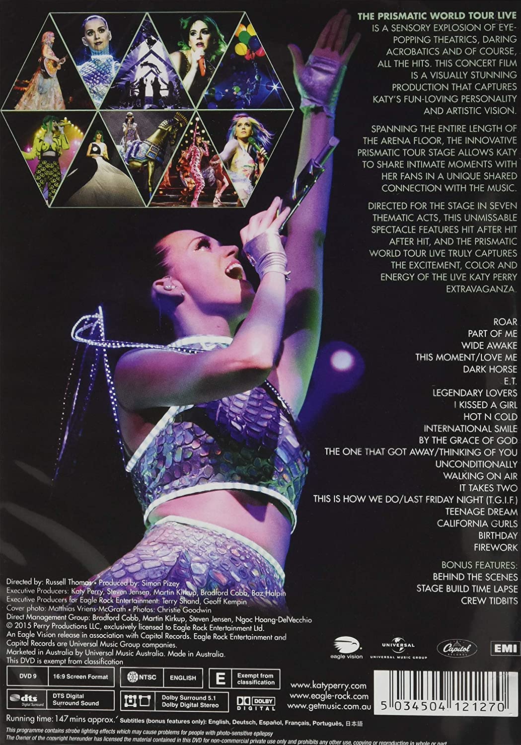 Katy Perry: The Prismatic World Tour  (IMPORT) (No English version)