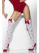 Smiffys Opaque Hold-Ups, White