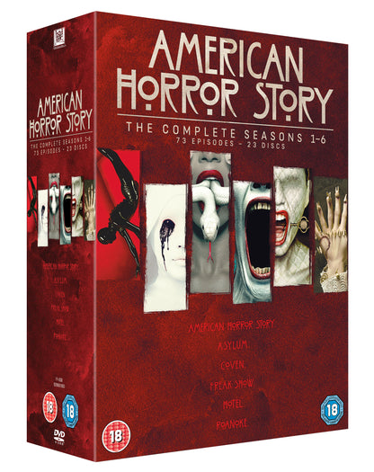 DVD6 - American Horror Story Seasons 1-6 (6 DVD