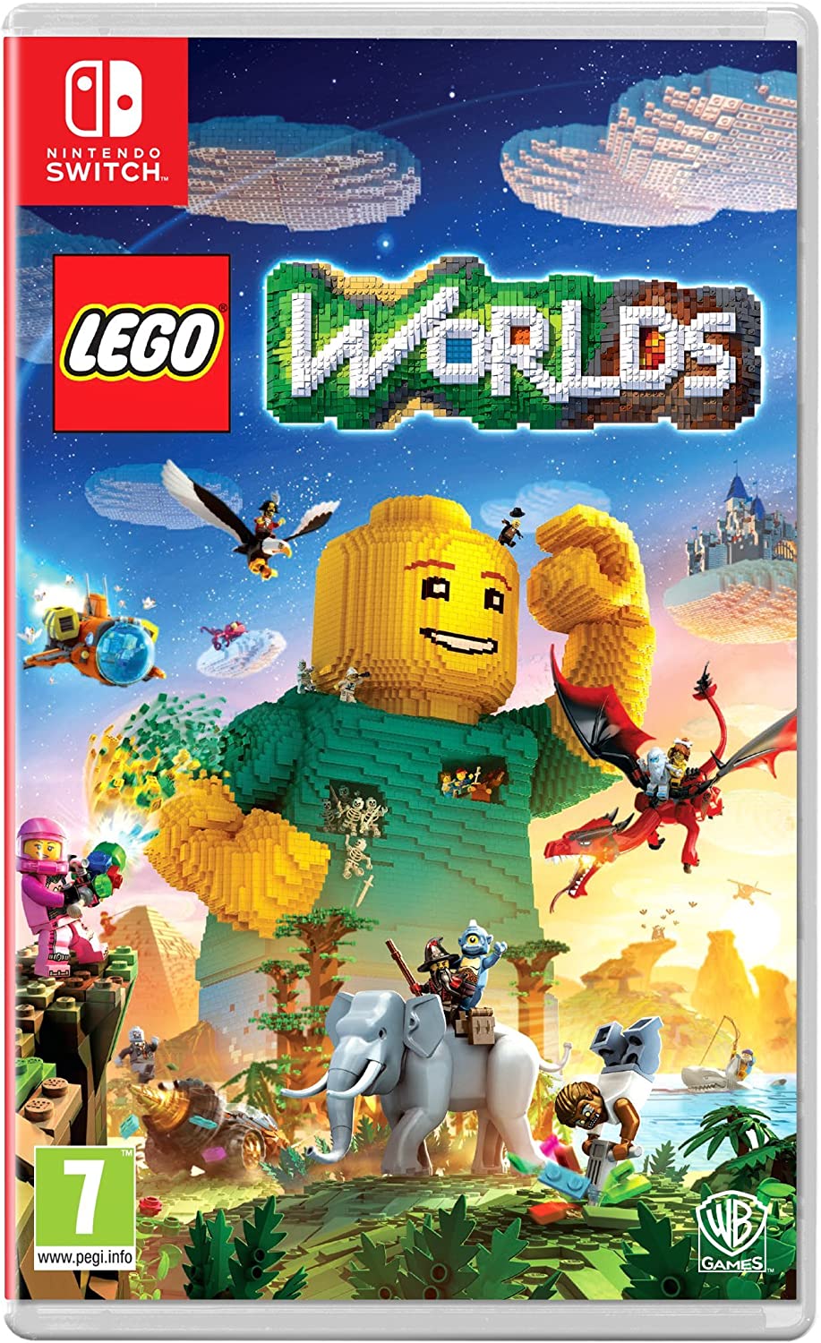 LEGO Worlds (Nintendo Switch) & LEGO DC Super-Villains (Nintendo Switch)