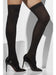 Smiffys Opaque Hold-Ups, Black
