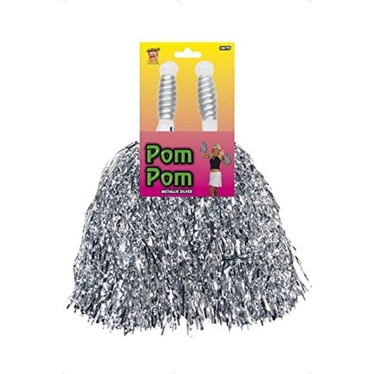 Smiffys Pom Poms Metallic