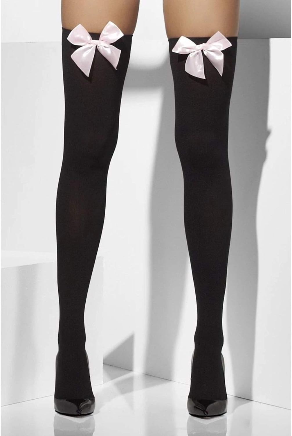 Smiffys Opaque Hold-Ups, Black