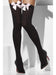 Smiffys Opaque Hold-Ups, Black