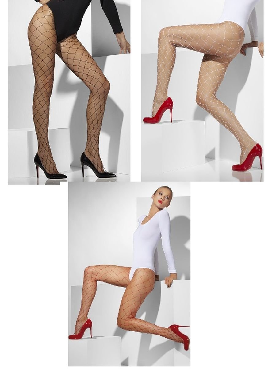 Smiffys Diamond Net Tights