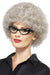 Smiffys Granny Perm Wig, Grey