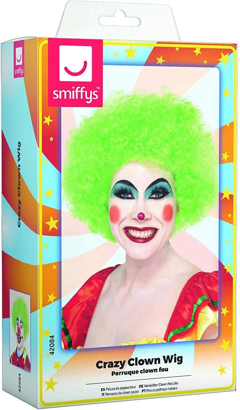 Smiffys Crazy Clown Wig