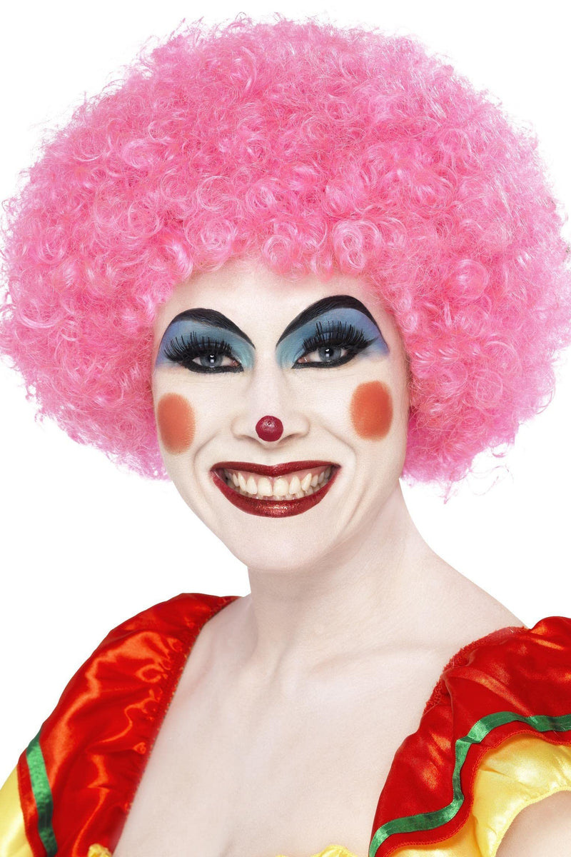 Smiffys Crazy Clown Wig, Pink