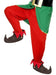 Smiffys Elf Shoes with Bells, Brown