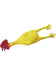 Smiffys Plucked Rubber Chicken, Yellow