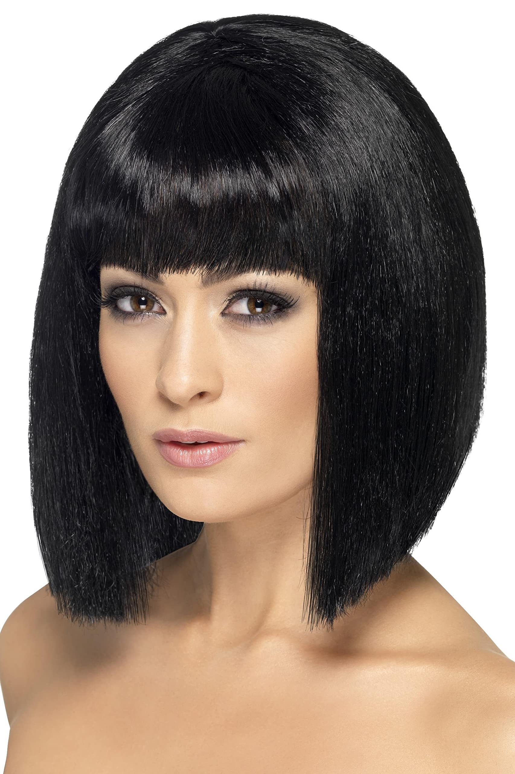 Smiffys Coquette Wig, Black