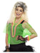Smiffys Fishnet Top, Neon Green (Size L-X1)