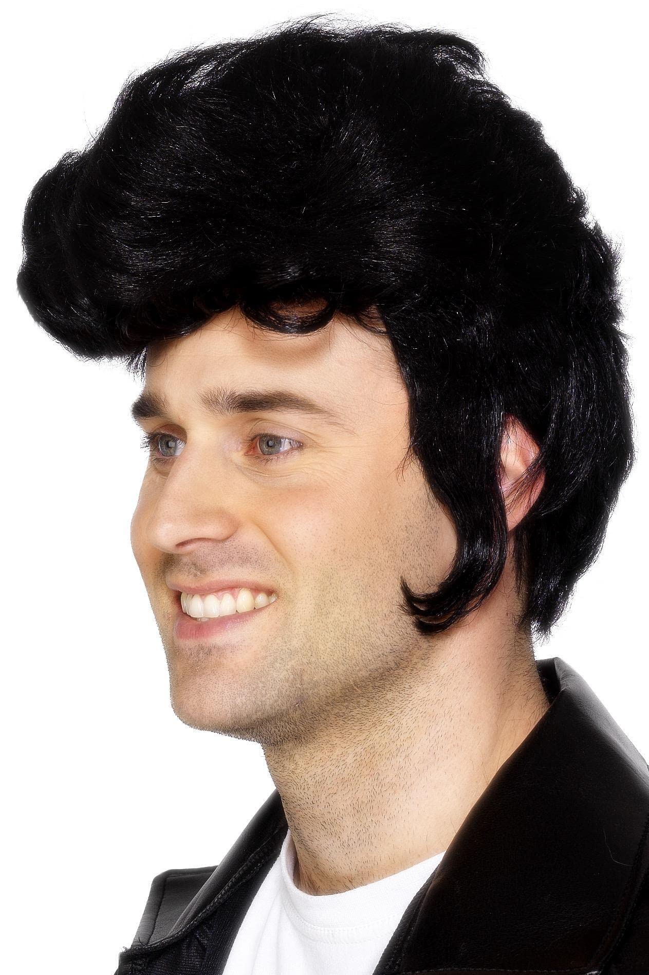 Smiffys Rockstar Wig, Black