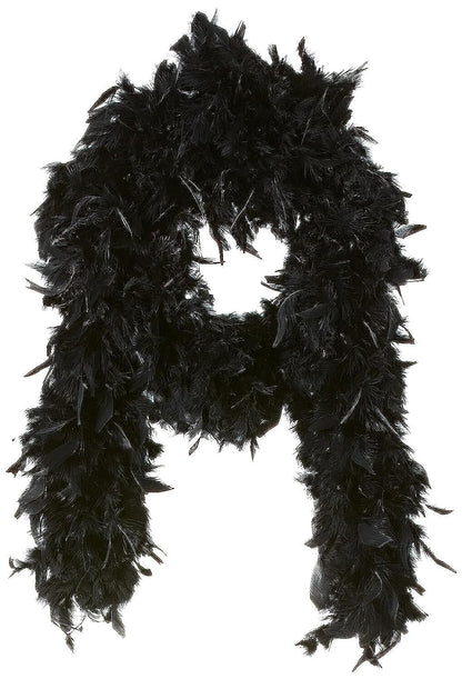 Smiffys Deluxe Boa, Black