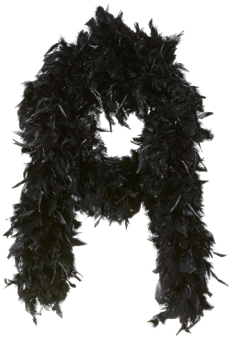 Smiffys Deluxe Boa, Black