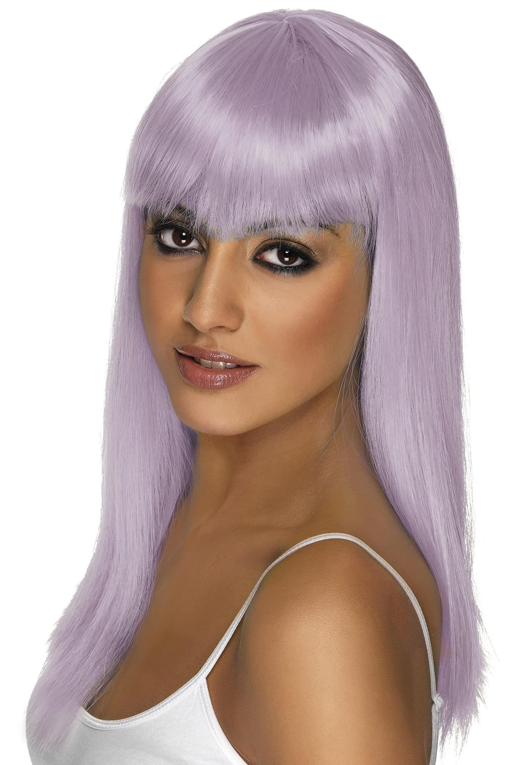 Smiffys Glamourama Wig, Lilac