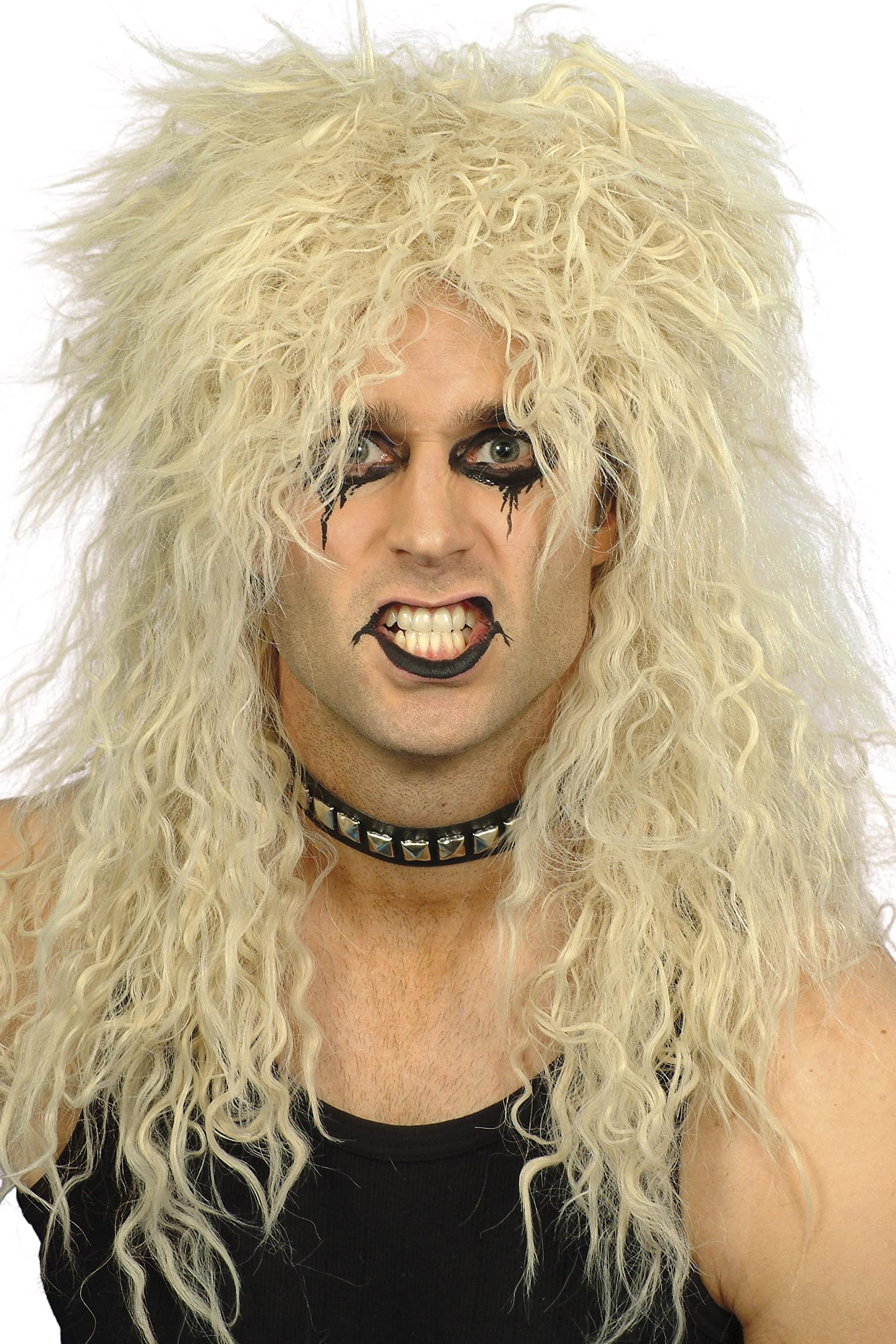 Smiffys Hard Rocker Wig, Blonde
