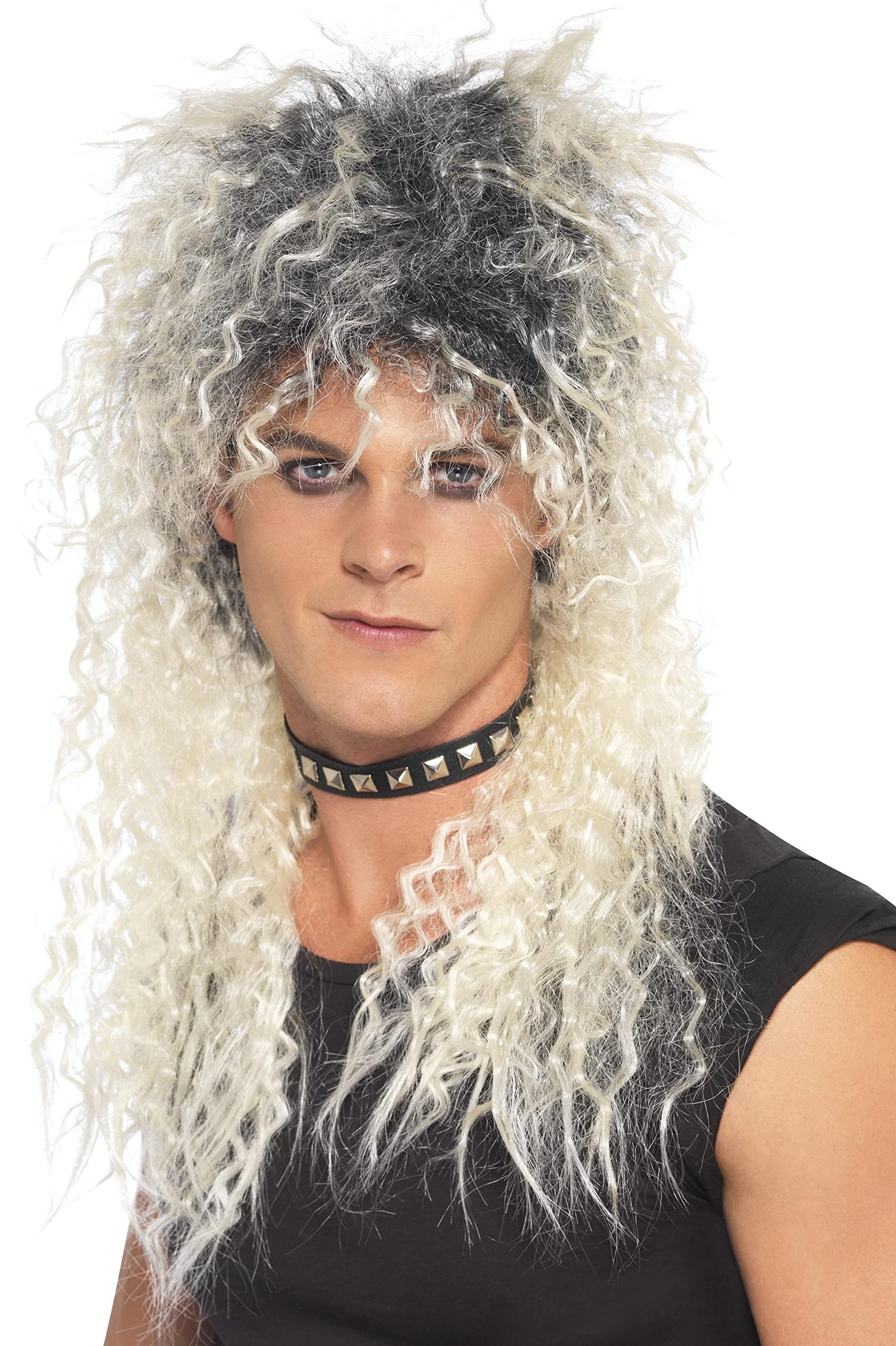 Smiffys Hard Rocker Wig, Blonde