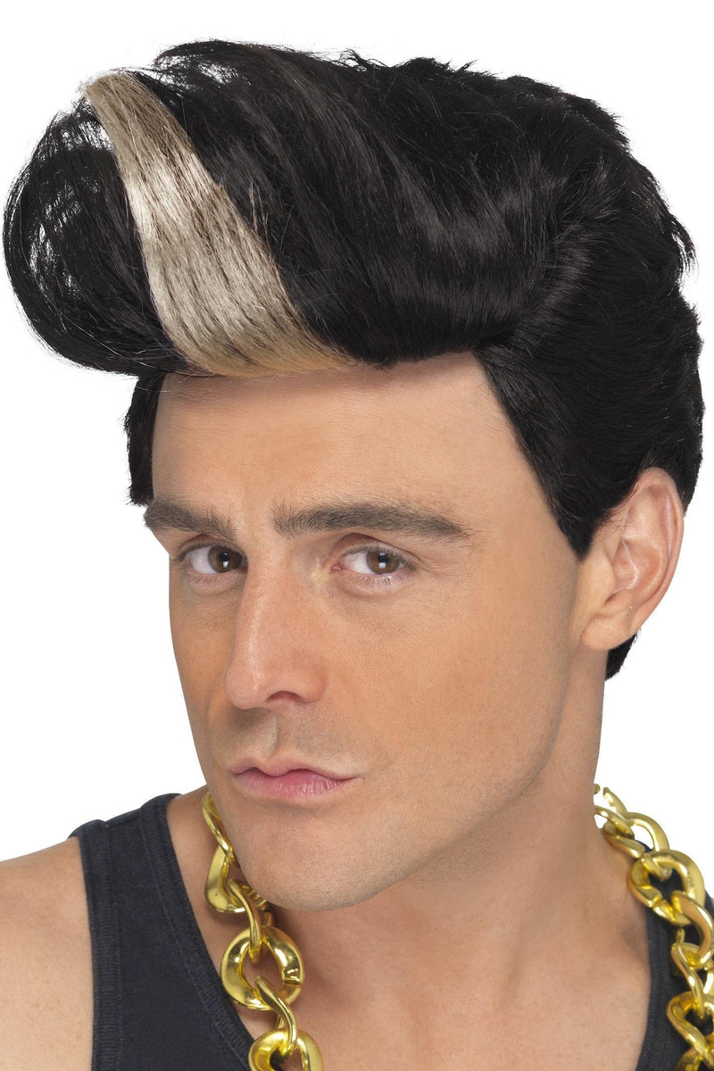 Smiffys 90s Rapper Wig, Black