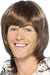 Smiffys 70s Heartthrob Wig, Brown