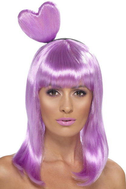 Smiffys Candy Queen Wig, Lilac