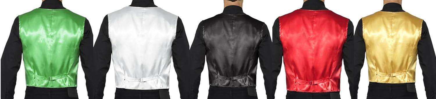 Smiffys Men's Smiffys Sequin Waistcoat