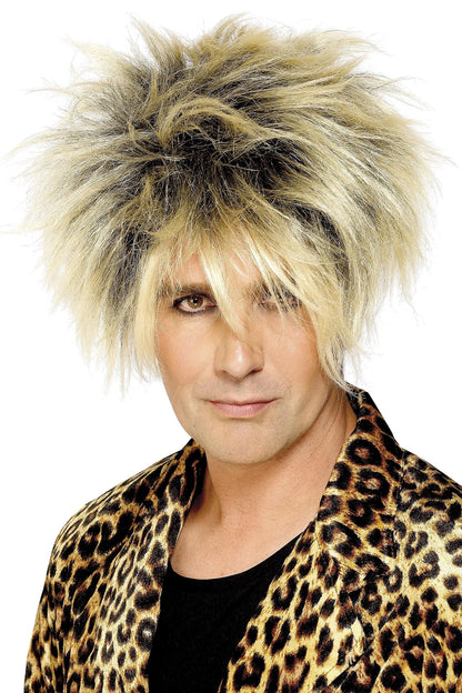 Smiffys Wild Boy Wig, Blonde