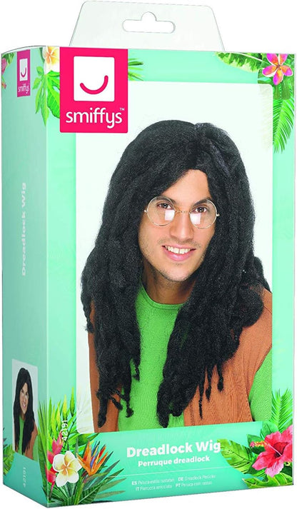 Smiffys Dreadlock Wig, Black