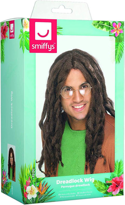 Smiffys Dreadlock Wig, Brown