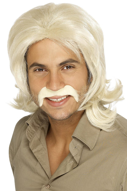 Smiffys 70s Retro Wig, Blonde