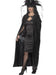 Smiffys Deluxe Witch Cape, Black
