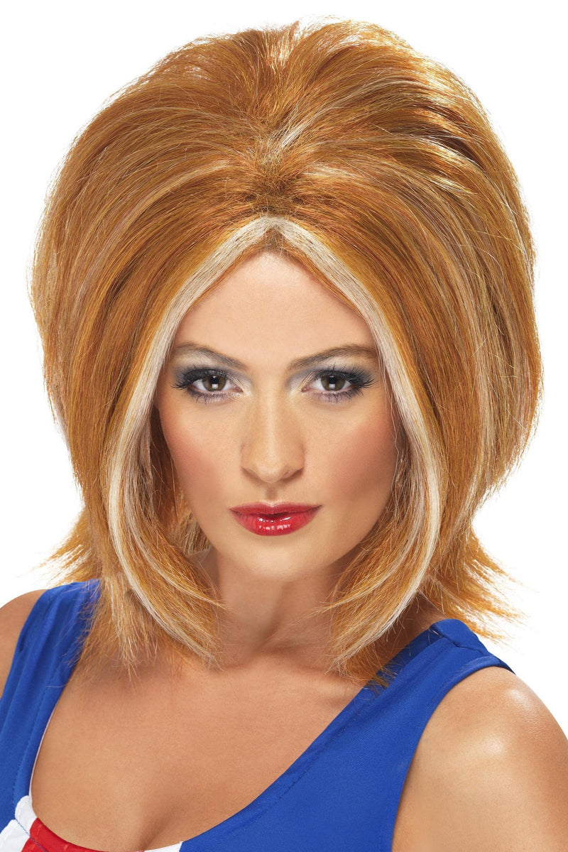 Smiffys Girl Power Wig, Ginger
