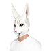 Smiffys Rabbit Mask, White