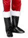 Smiffys Santa Boot Covers, Black