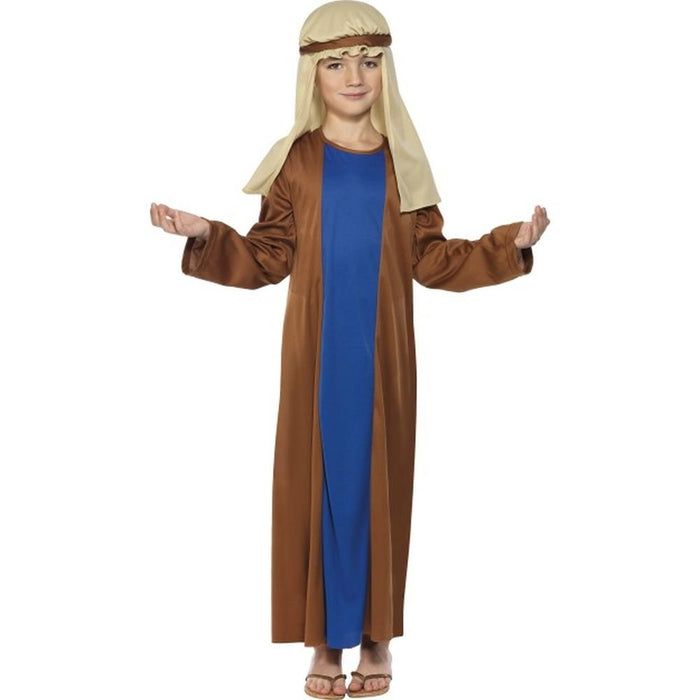 Smiffys Joseph Costume Robe & Headpiece, Child Dress Up Costumes