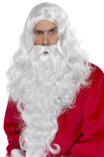 Smiffys Santa Dress Up Kit, White