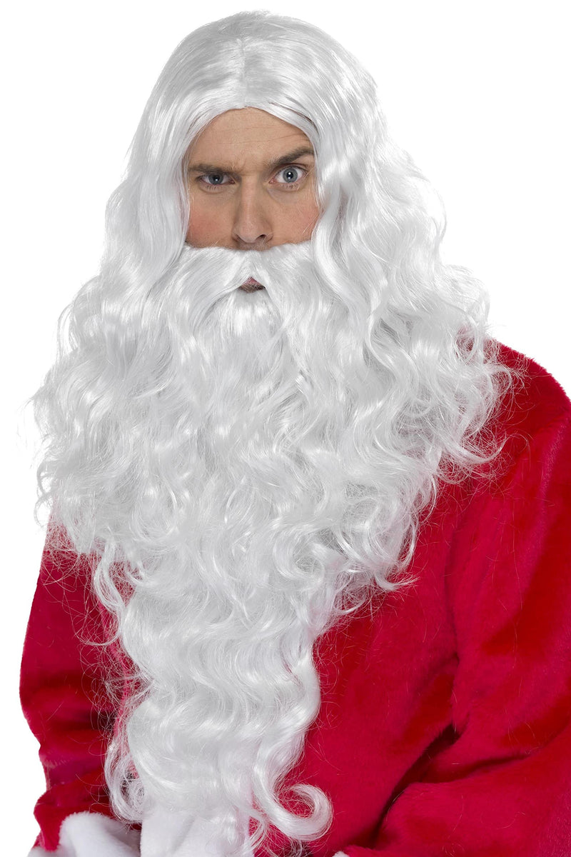 Smiffys Santa Dress Up Kit, White