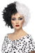 Smiffys Evil Madame Wig, Black & White